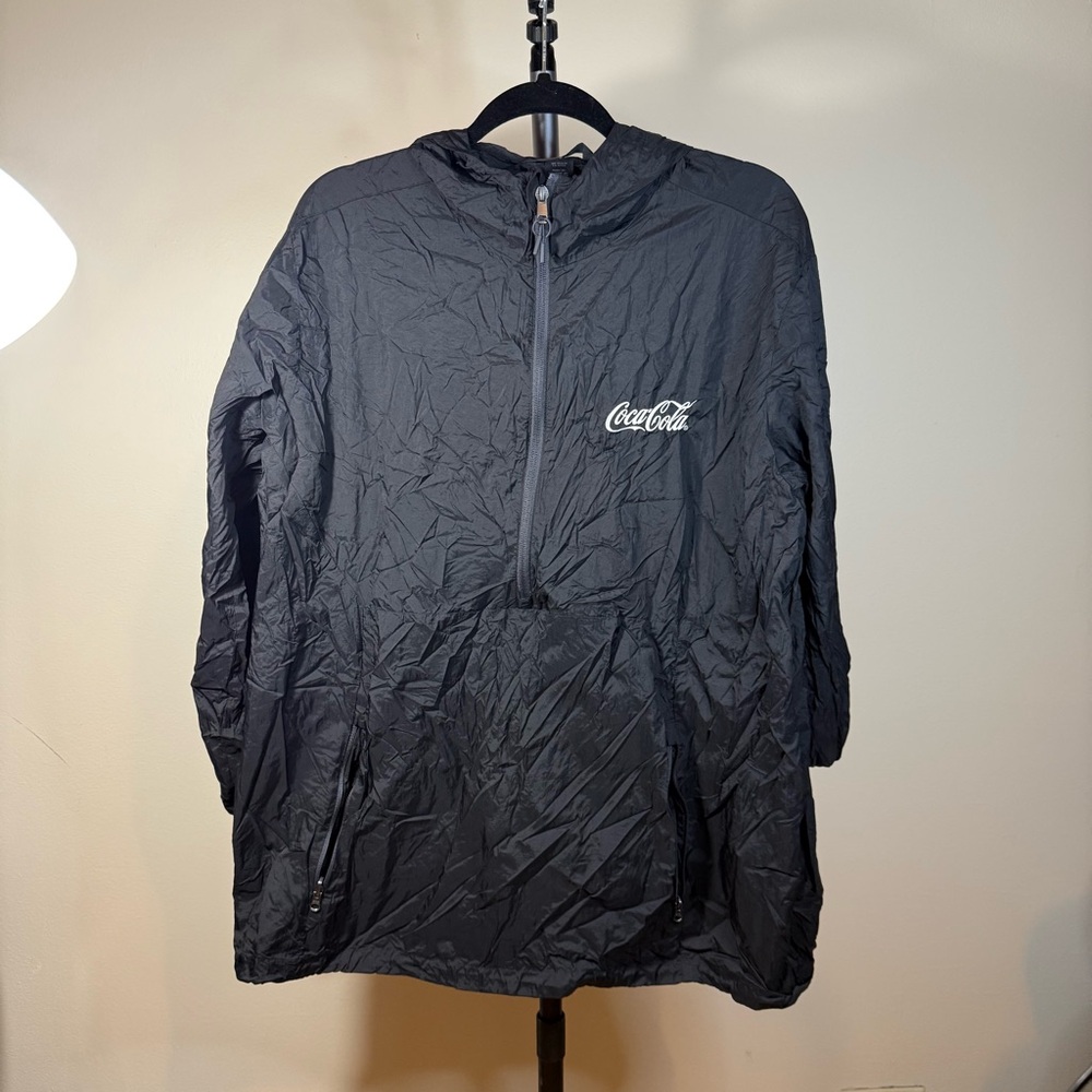Coca-Cola Black Pullover Jacket